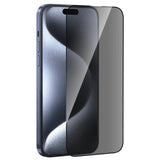 Rockrose: Blackmirror iPhone 17 Pro Privacy Tempered Glass Screen Protector with Dust-free Easy DIY Installation kit