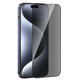 Rockrose: Blackmirror iPhone 17 Pro Max Privacy Tempered Glass Screen Protector with Dust-free Easy DIY Installation kit