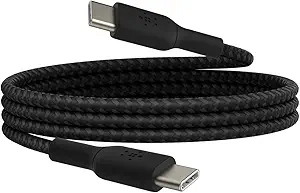 Belkin BOOST CHARGE USB-C® to USB-C Cable_Braided, 1M, Black Belkin BOOST CHARGE USB-C® to USB-C Cable_Braided, 1M, Black