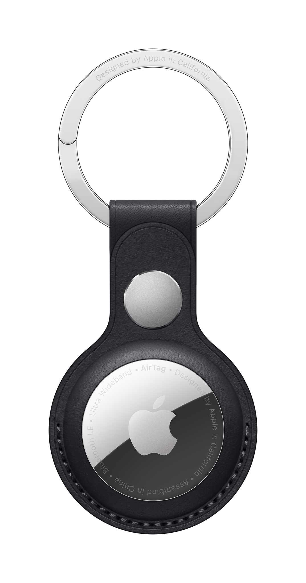 Airtag Leather Key Ring