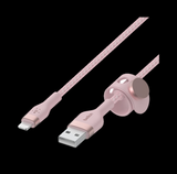 BELKIN: BELKIN USB-A TO LIGHTNING CABLE (1M)-PINK