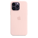 Apple: iPhone 14 Pro Max Silicone Case - Chalk Pink