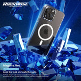 Rockrose: iPhone 17 Pro HD Transparent MagSafe Compatible Phone Case