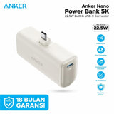 A1653H11 Anker Nano Power Bank (22.5W, Built-In USB-C Connector) Black