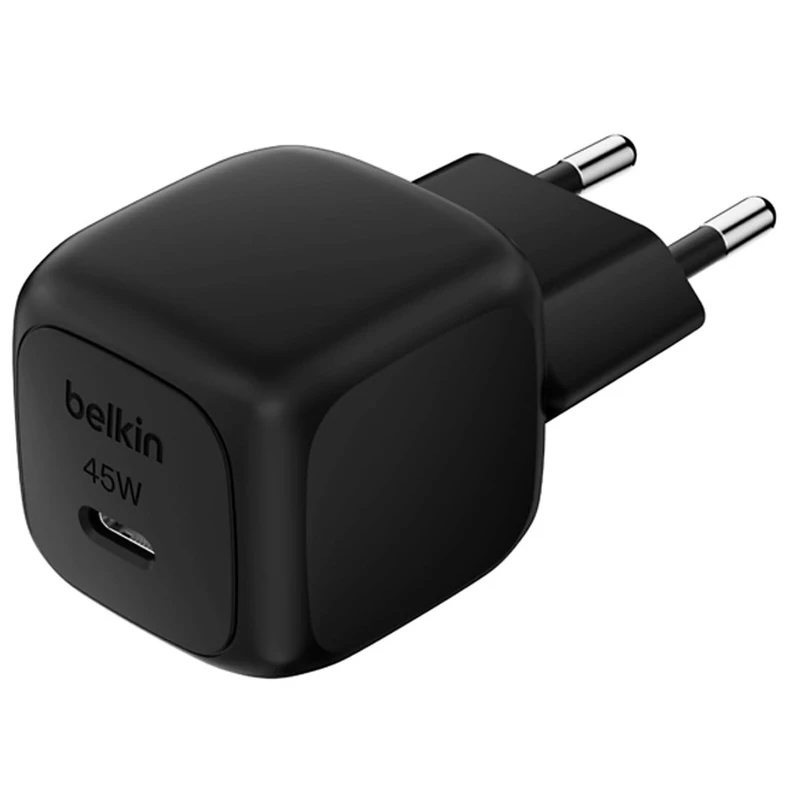 Belkin 45W USB PD Wall Charger with PPS, BLK Belkin 45W USB PD Wall Charger with PPS, BLK