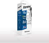 ENERGIZER: ENERGIZER 20W UNIVERSAL ADAPTOR-WHITE