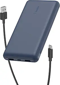 Belkin 20K Power Bank 15w USB-C & 2xUSB-A, Blue Belkin 20K Power Bank 15w USB-C & 2xUSB-A, Blue