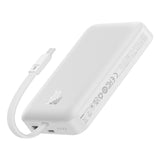 OS-Baseus Magnetic Mini Wireless Fast Charge Power Bank Type-C Edition 10000mAh 30W Stellar White