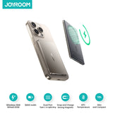 Joyroom 'JR-PBM08 20W Ultra-Slim Metal Magnetic Wireless Power Bank 5000mAh-Space Grey