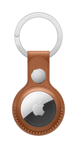 Airtag Leather Key Ring