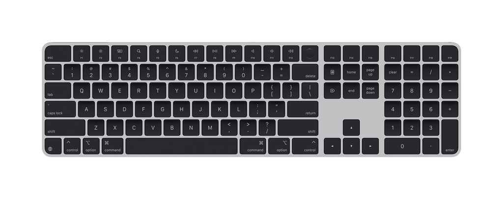 Magic Keyboard with Touch ID and Numeric Keypad for Mac