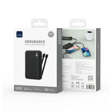 WiWU P060 Endurance Power Bank 10000mAh, Black