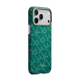 Pitaka: PITAKA Monogram-Gold/Green Ultra-Slim Case for iPhone 17 Pro max