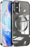 Rockrose: iPhone 17 HD Transparent MagSafe Compatible Phone Case