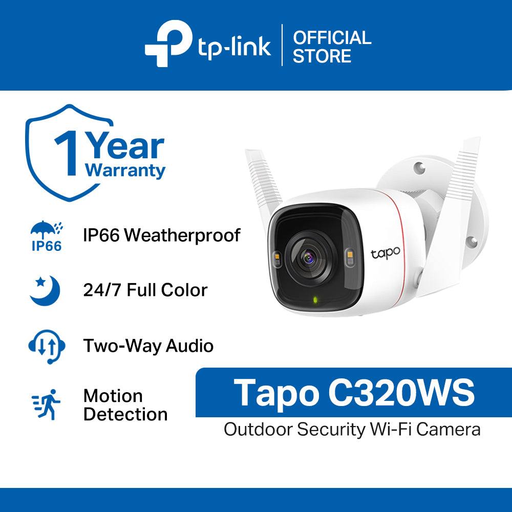 Tapo C320WS Outdoor Security Wi-Fi Camera Tapo C320WS Outdoor Security Wi-Fi Camera