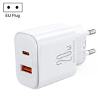 Baseus GaN5 Pro Fast Charger 2C+U 65W EU White(Include：Baseus Xiaobai series fast charging Cable Type-C to Type-C 100W(20V/5A) 1m White）