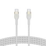 Belkin BOOST CHARGE USB-C to USB-C 2.0_Braided silicone, 2M, White