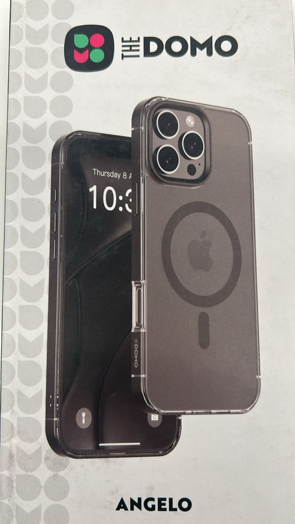 THE DOMO COVER ANGELO FOR IPHONE 16 PRO MATTE BLACK