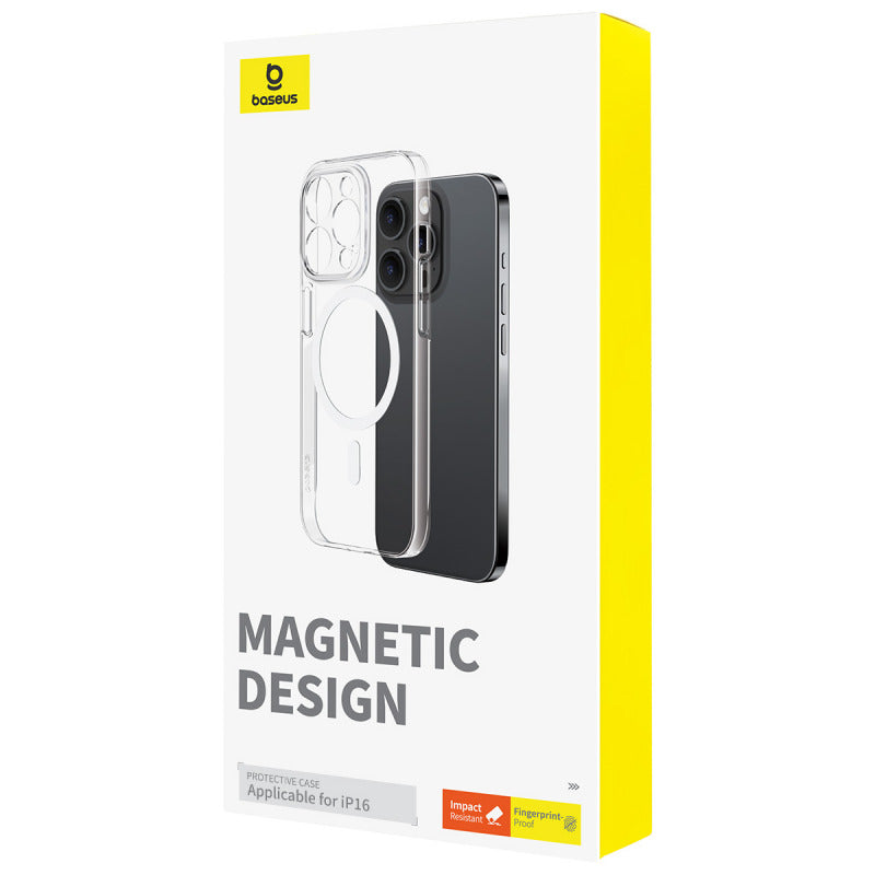 Baseus Simple Series Phone Case for iP 16 Plus, Clear Baseus Simple Series Phone Case for iP 16 Plus, Clear