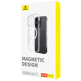Baseus Simple Series Phone Case for iP 16 Plus, Clear