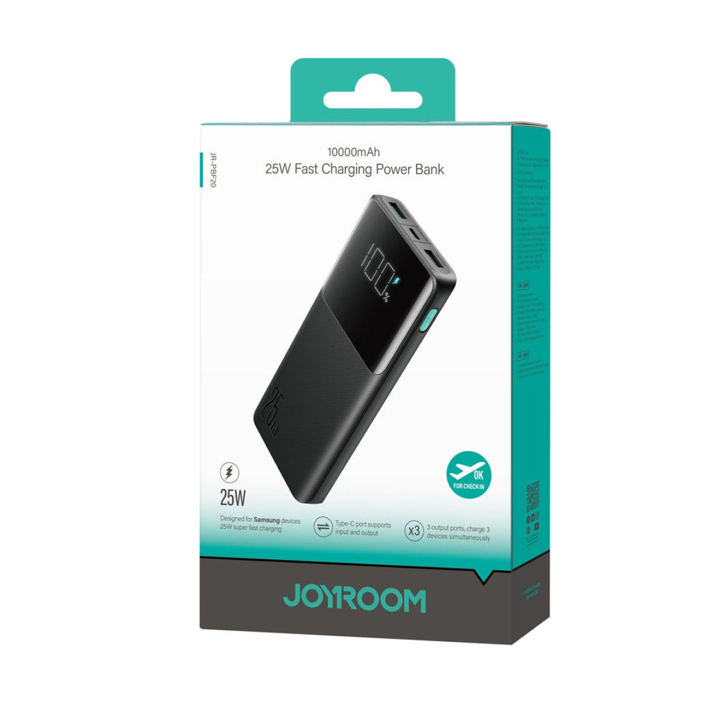 Joyroom JR-PBF20 25W fast charging power bank 10000mAh Joyroom JR-PBF20 25W fast charging power bank 10000mAh