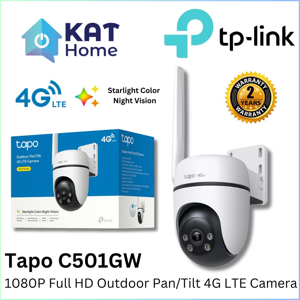 Tapo C501GW Outdoor Pan/Tilt 4G LTE Camera Tapo C501GW Outdoor Pan/Tilt 4G LTE Camera