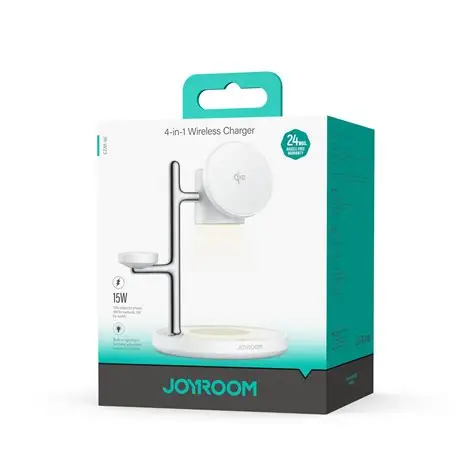 Joyroom JR-W23 Qi2 4-in-1 Wireless Charger-White Joyroom JR-W23 Qi2 4-in-1 Wireless Charger-White