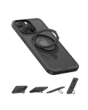 A90H0H1C Anker MagGo Magnetic Case with Stand 2-in-1 Ring Black iphone 16 Pro Max